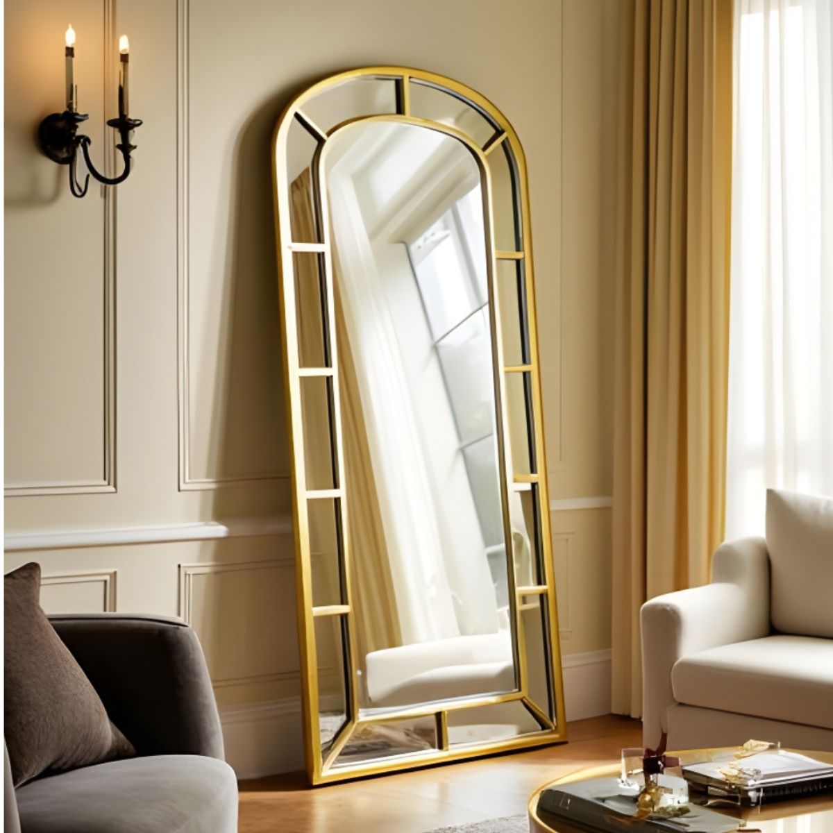 Marigold Floor Mirror - Ella and Ross Furniture