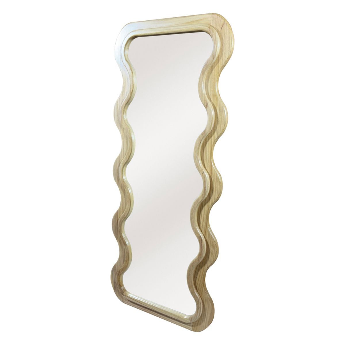 Maro Floor Mirror – Natural - Ella and Ross Furniture