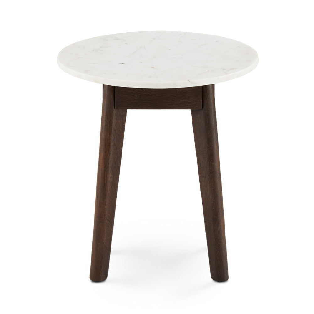 Oberlin Marble End Table - Ella and Ross Furniture