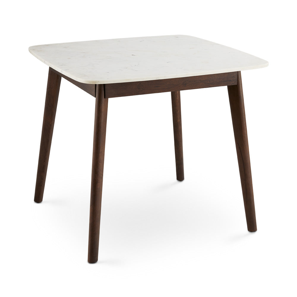 Oberlin Marble Sqaure Dining Table - Ella and Ross Furniture