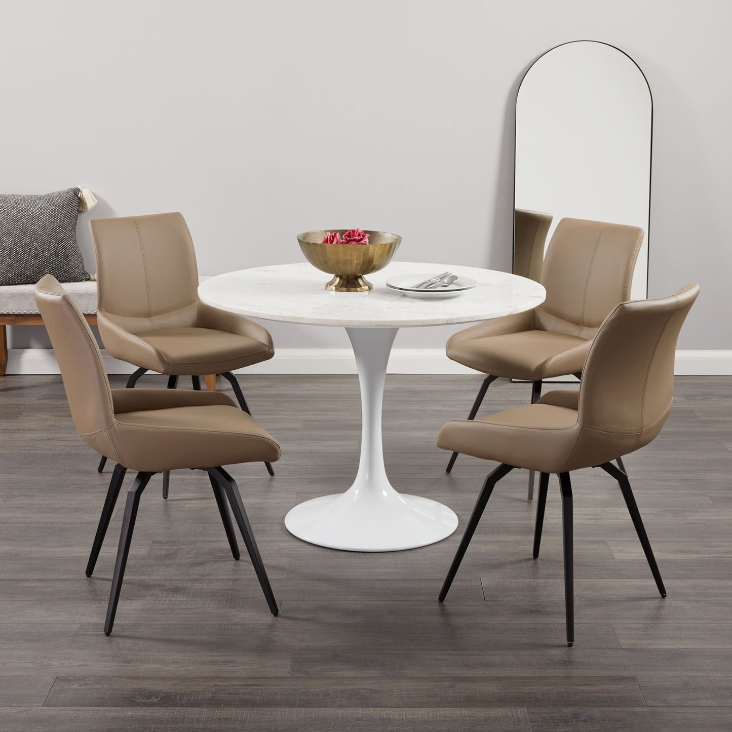Norman Swivel Dining Chair - Ella and Ross Furniture