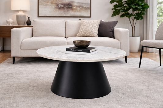 Warren Marble Top Coffee Table - Ella and Ross Furniture