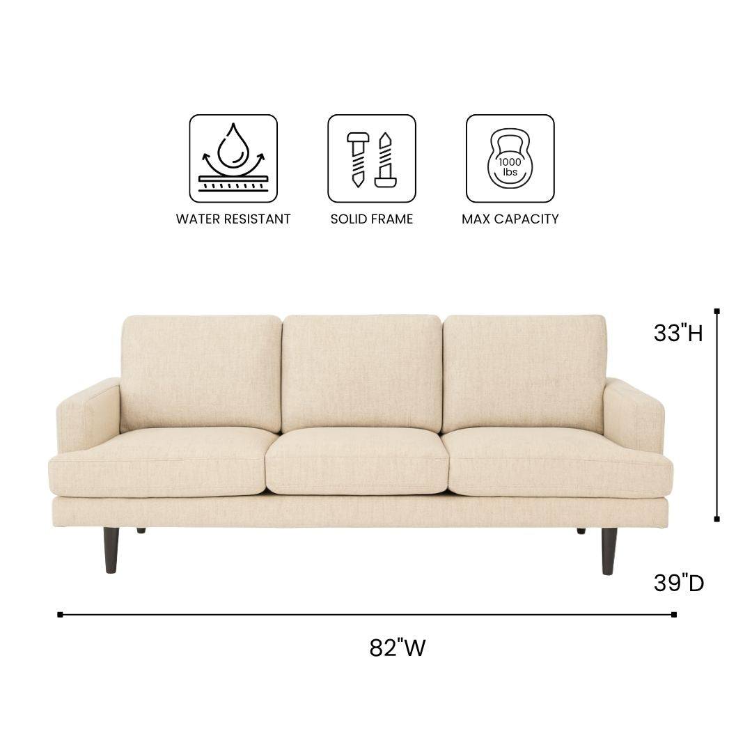 Weston Sofa in Beige - Ella and Ross Furniture