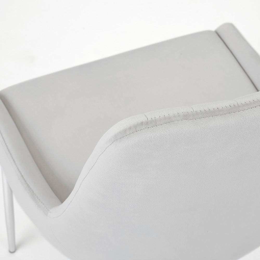 Avari Dining Chair - Silver