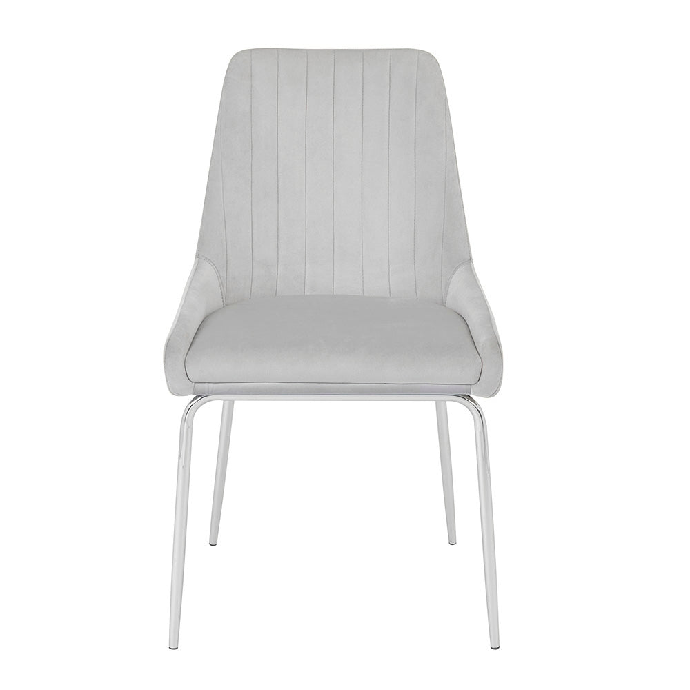 Avari Dining Chair - Silver