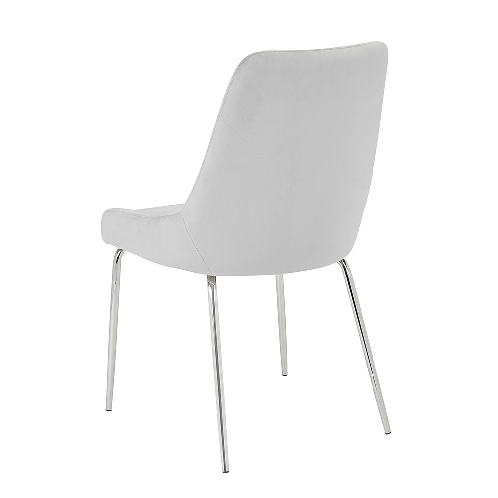Avari Dining Chair - Silver