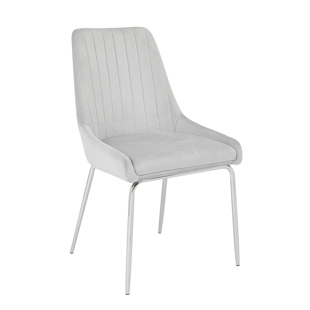 Avari Dining Chair - Silver