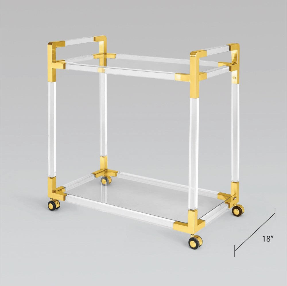Ace Bar Cart - Ella and Ross Furniture