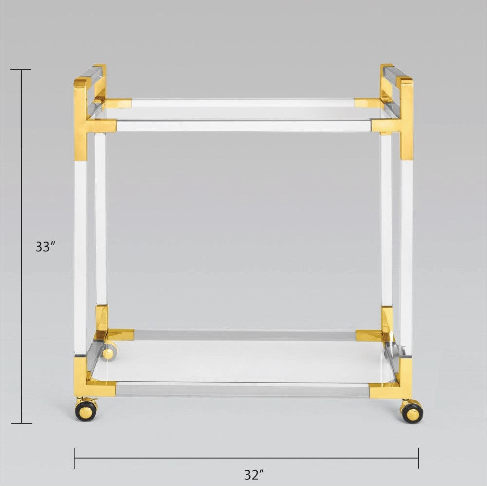 Ace Bar Cart - Ella and Ross Furniture