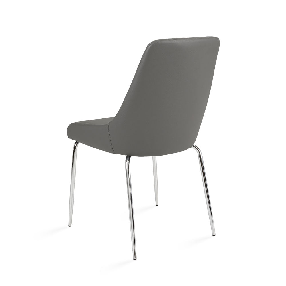 Avari Dining Chair - Silver