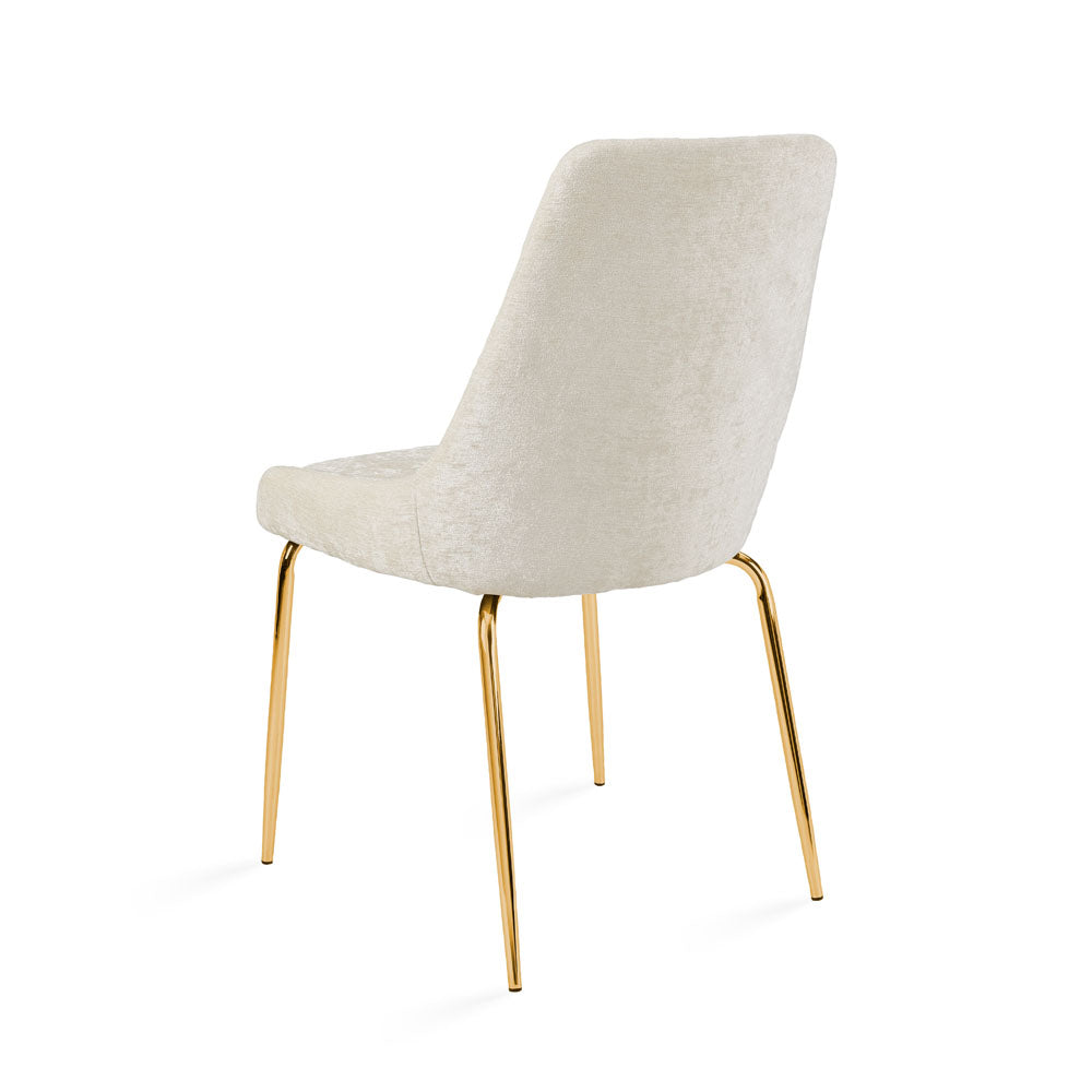 Avari Dining Chair - Gold - Ella and Ross Furniture