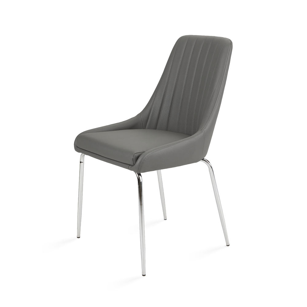 Avari Dining Chair - Silver