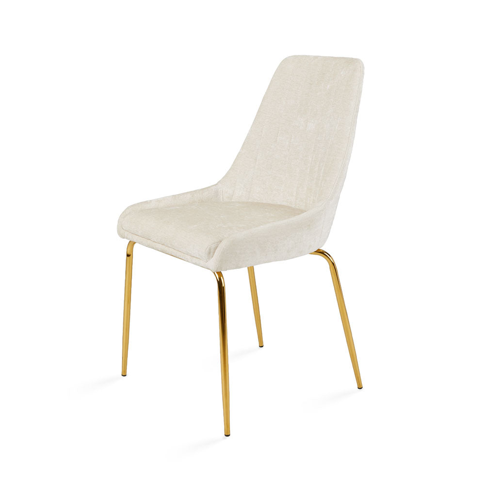 Avari Dining Chair - Gold - Ella and Ross Furniture