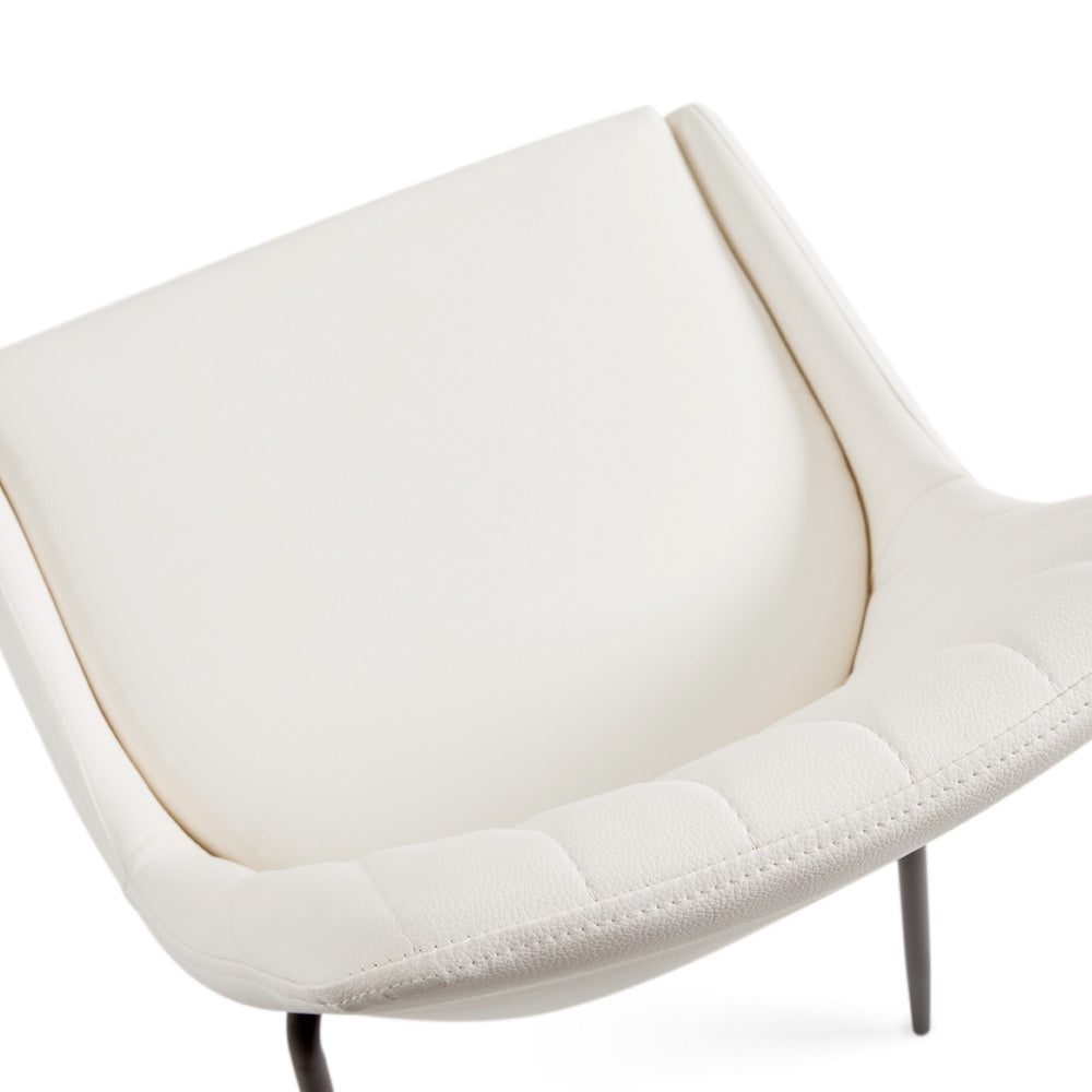 Avari Black Metal Dining Chair