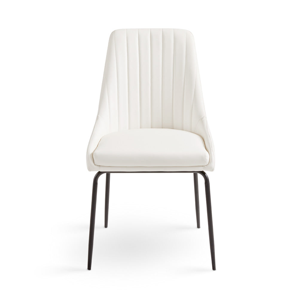 Avari Black Metal Dining Chair