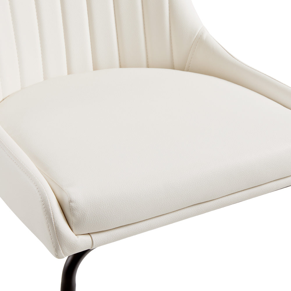 Avari Black Metal Dining Chair