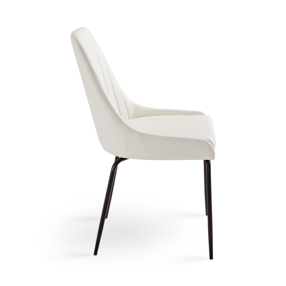 Avari Black Metal Dining Chair