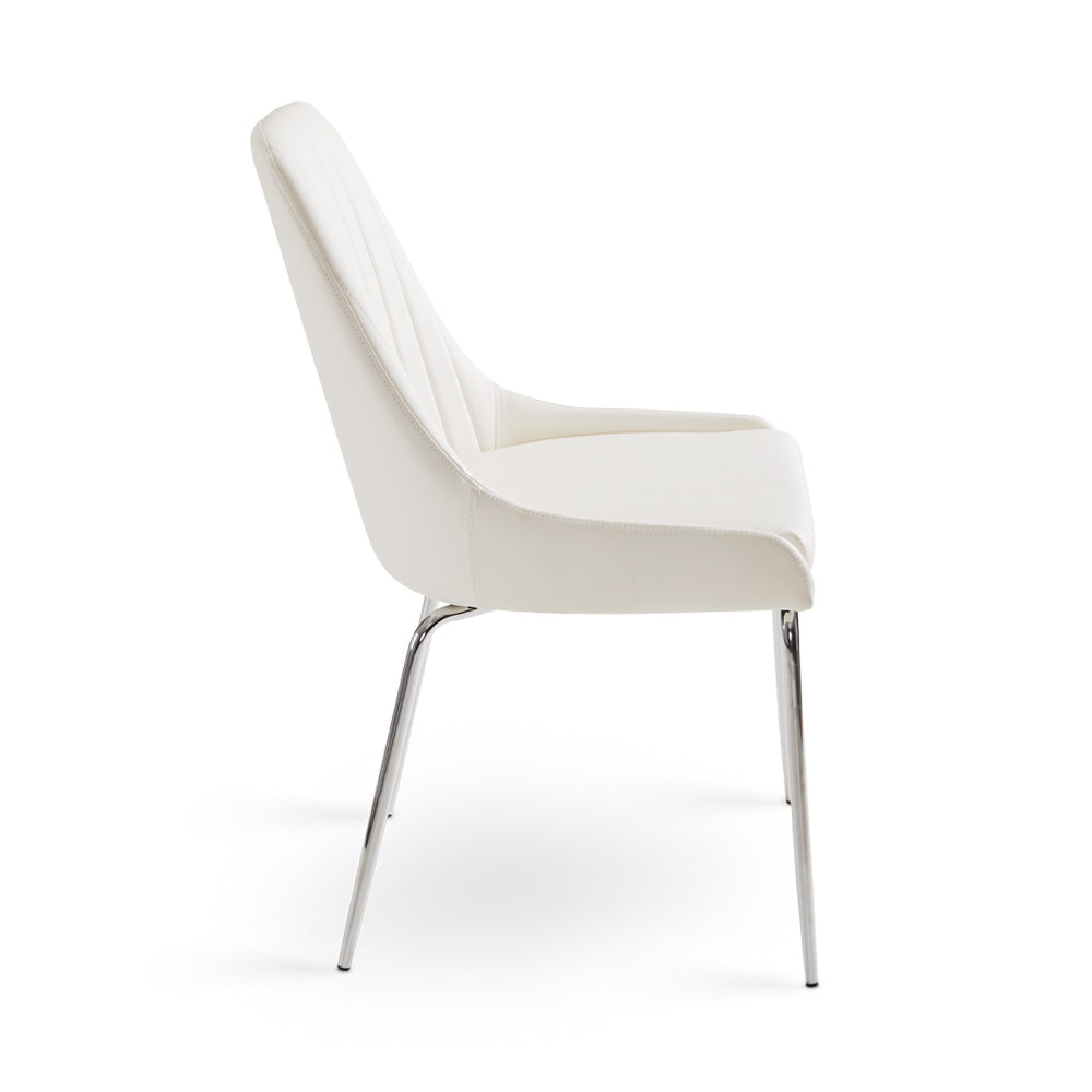 Avari Dining Chair - Silver - Ella and Ross Furniture