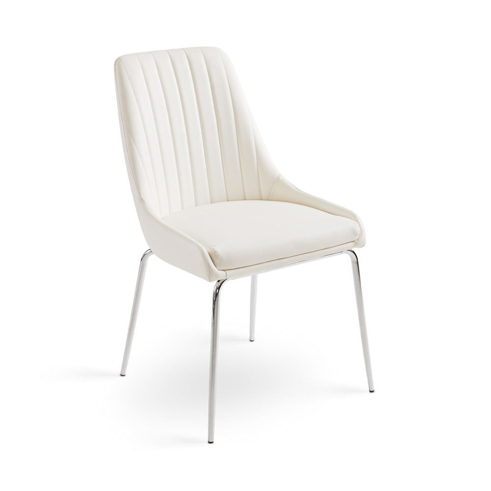 Avari Dining Chair - Silver - Ella and Ross Furniture