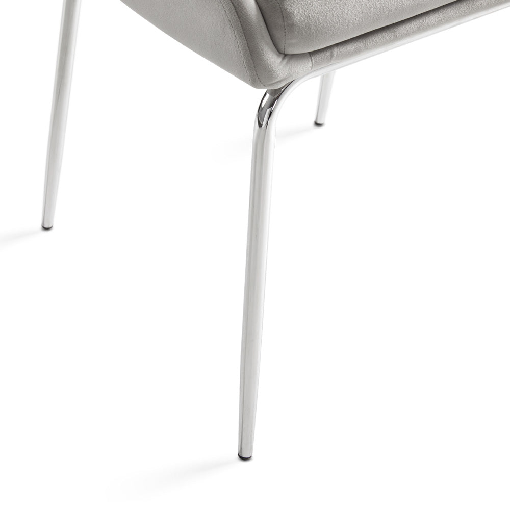 Avari Dining Chair - Silver - Ella and Ross Furniture