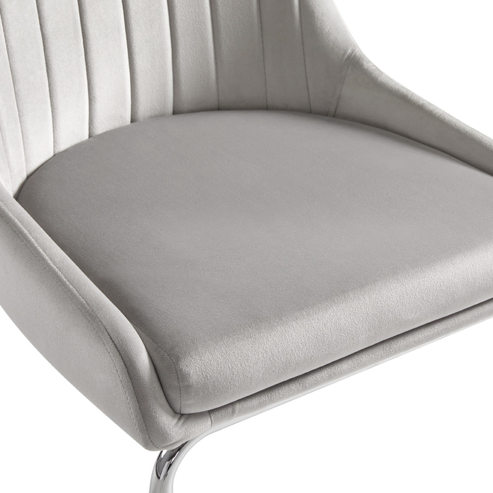 Avari Dining Chair - Silver - Ella and Ross Furniture