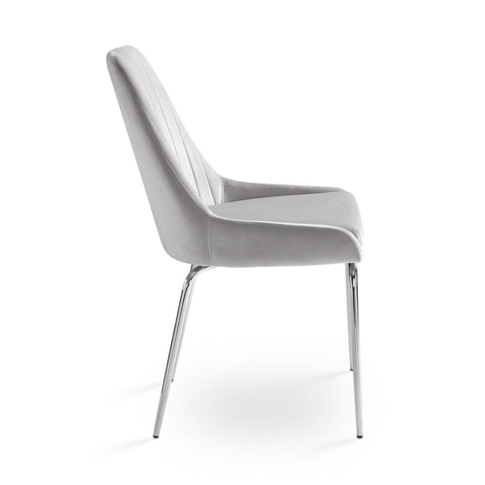 Avari Dining Chair - Silver - Ella and Ross Furniture