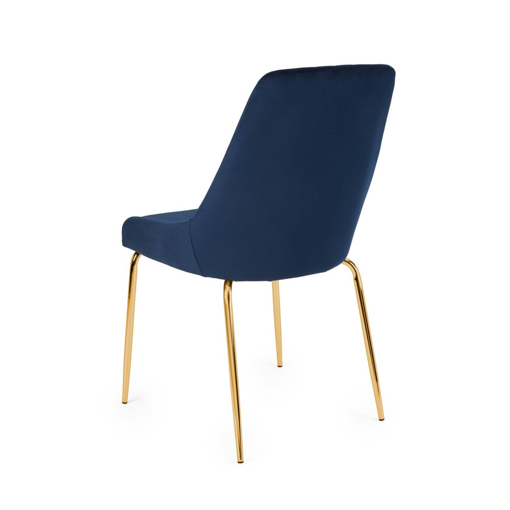 Avari Dining Chair - Gold - Ella and Ross Furniture