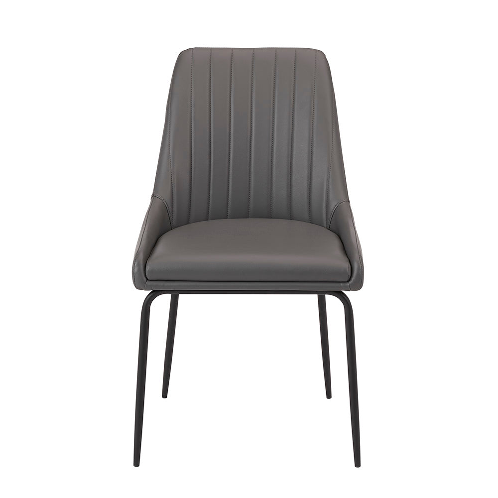 Avari Black Metal Dining Chair - Ella and Ross Furniture