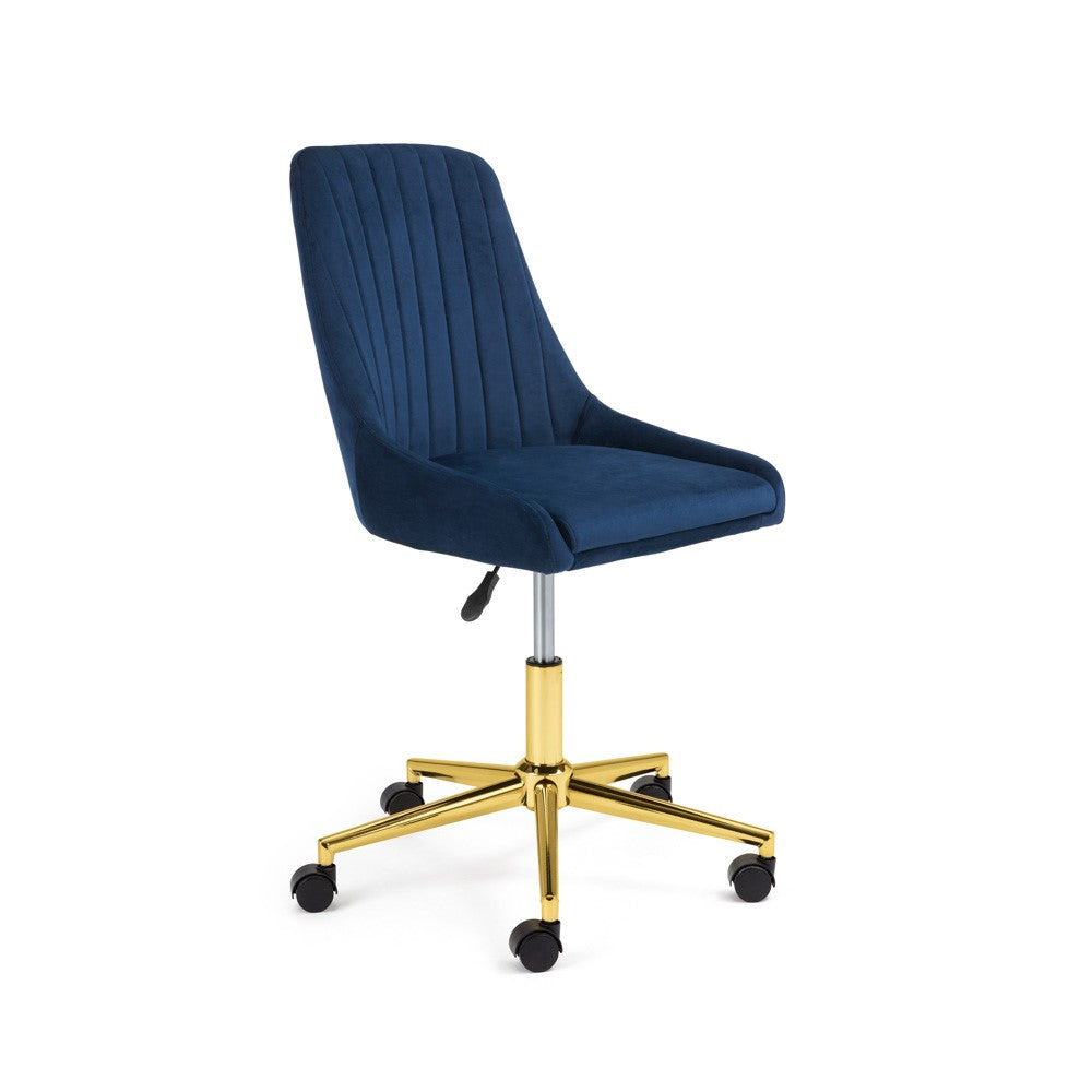 Avari Office Chair - Gold - Ella and Ross Furniture