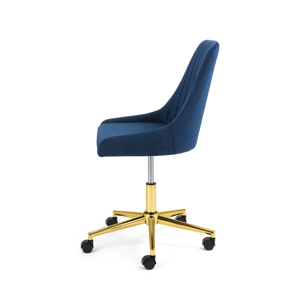 Avari Office Chair - Gold - Ella and Ross Furniture