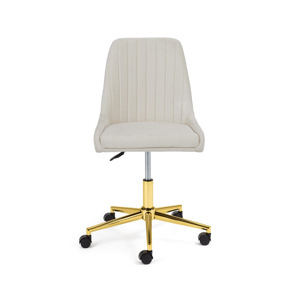 Avari Office Chair - Gold - Ella and Ross Furniture