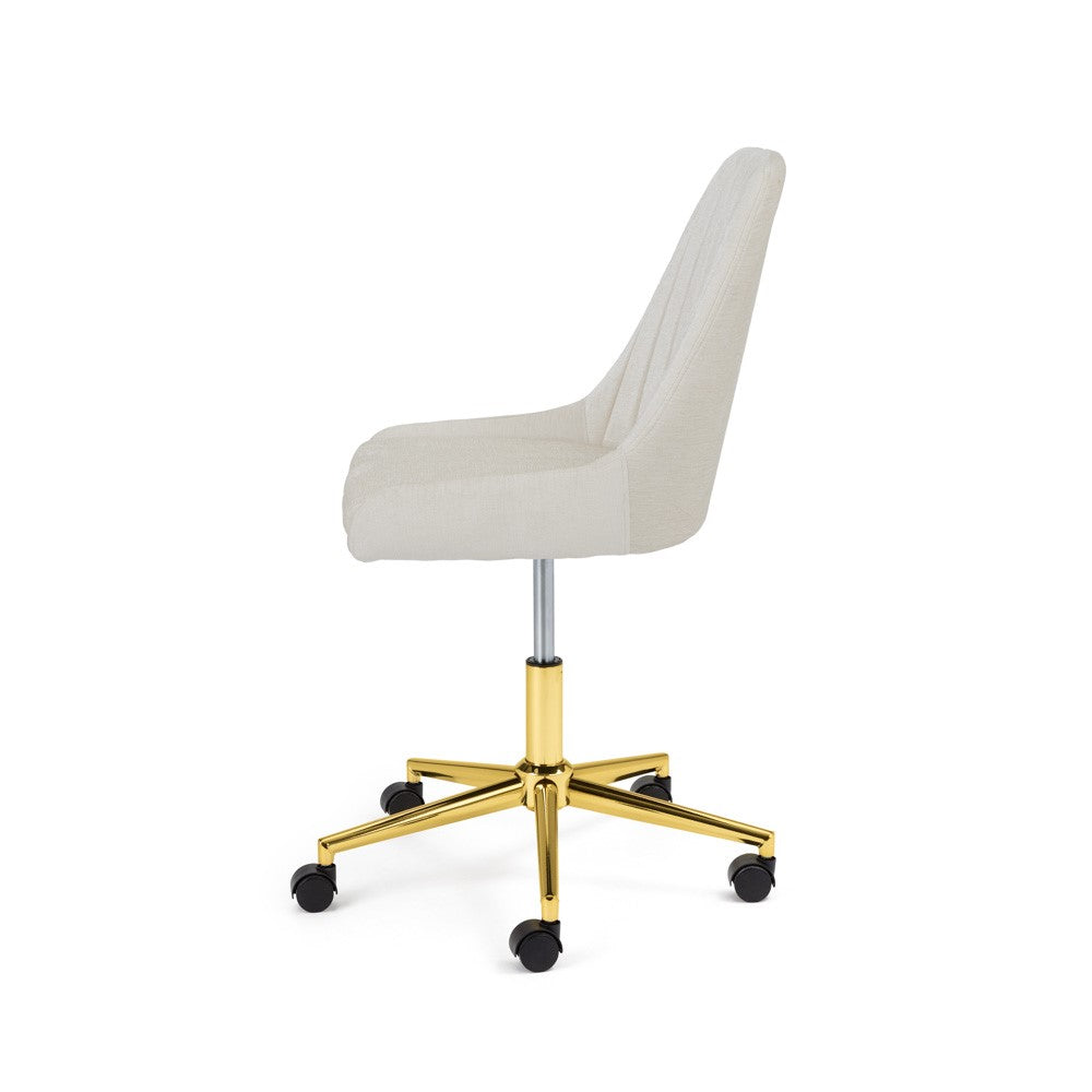 Avari Office Chair - Gold - Ella and Ross Furniture