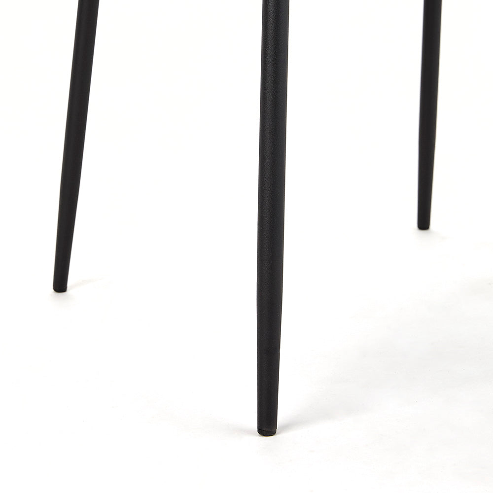 Avari Black Metal Dining Chair - Ella and Ross Furniture