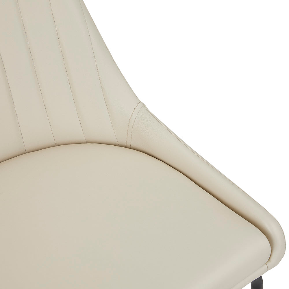 Avari Black Metal Dining Chair - Ella and Ross Furniture