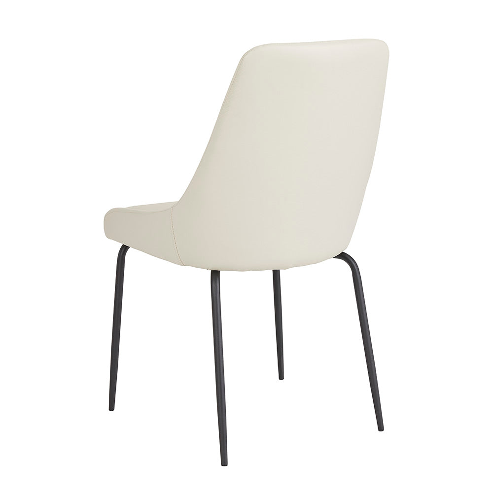 Avari Black Metal Dining Chair - Ella and Ross Furniture