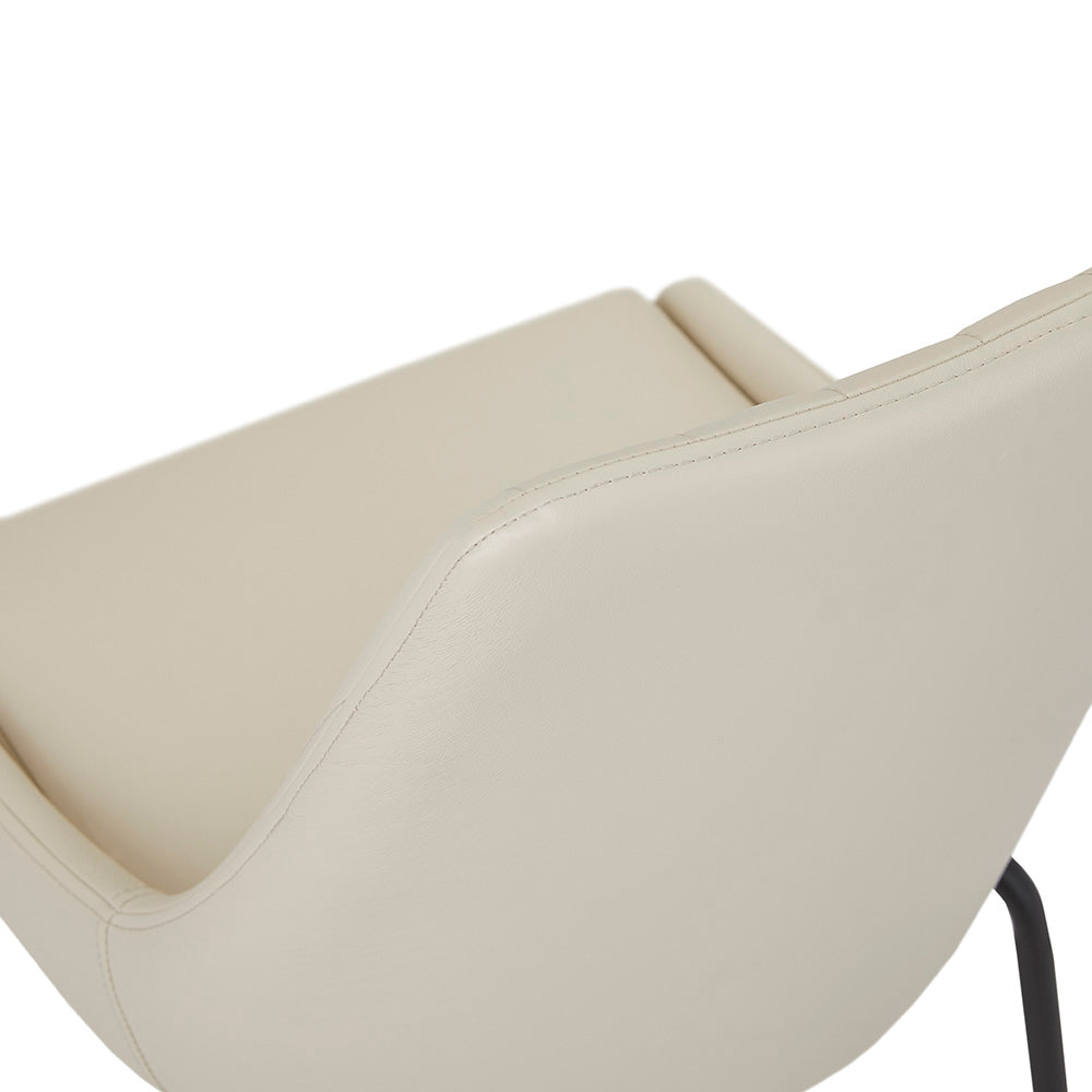 Avari Black Metal Dining Chair - Ella and Ross Furniture