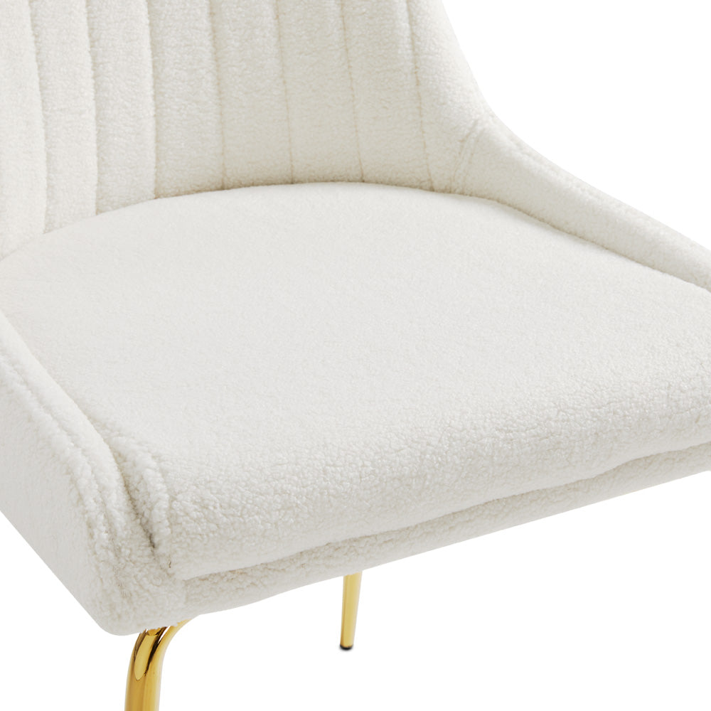 Avari Dining Chair - Gold - Ella and Ross Furniture