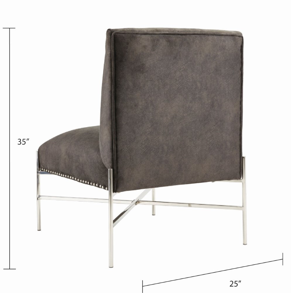 Baringo Black Marble Accent Chair - Ella and Ross Furniture