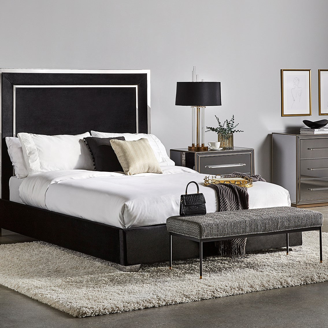 Barlow Bench - 43" - Ella and Ross Furniture