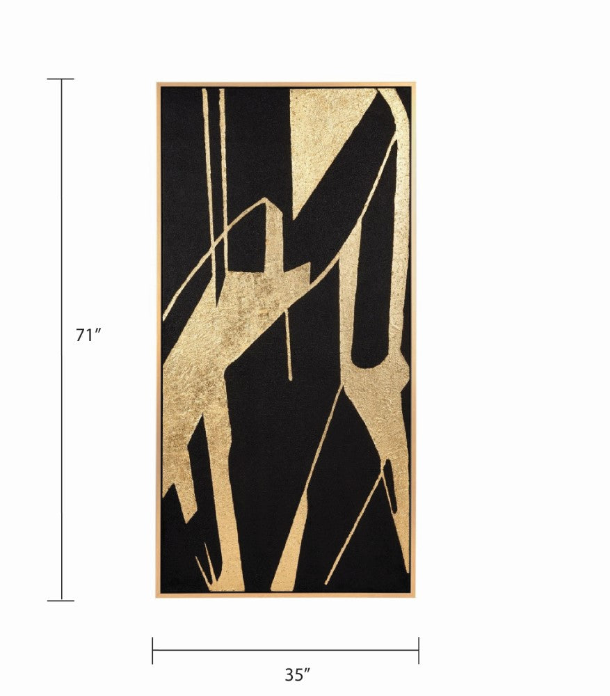 Black and Gold Wall Art - Ella and Ross Furniture