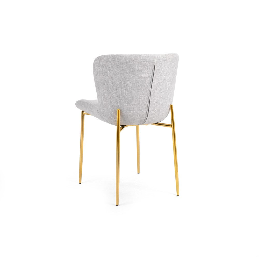 Bruno Dining Chair - Gold - Ella and Ross Furniture