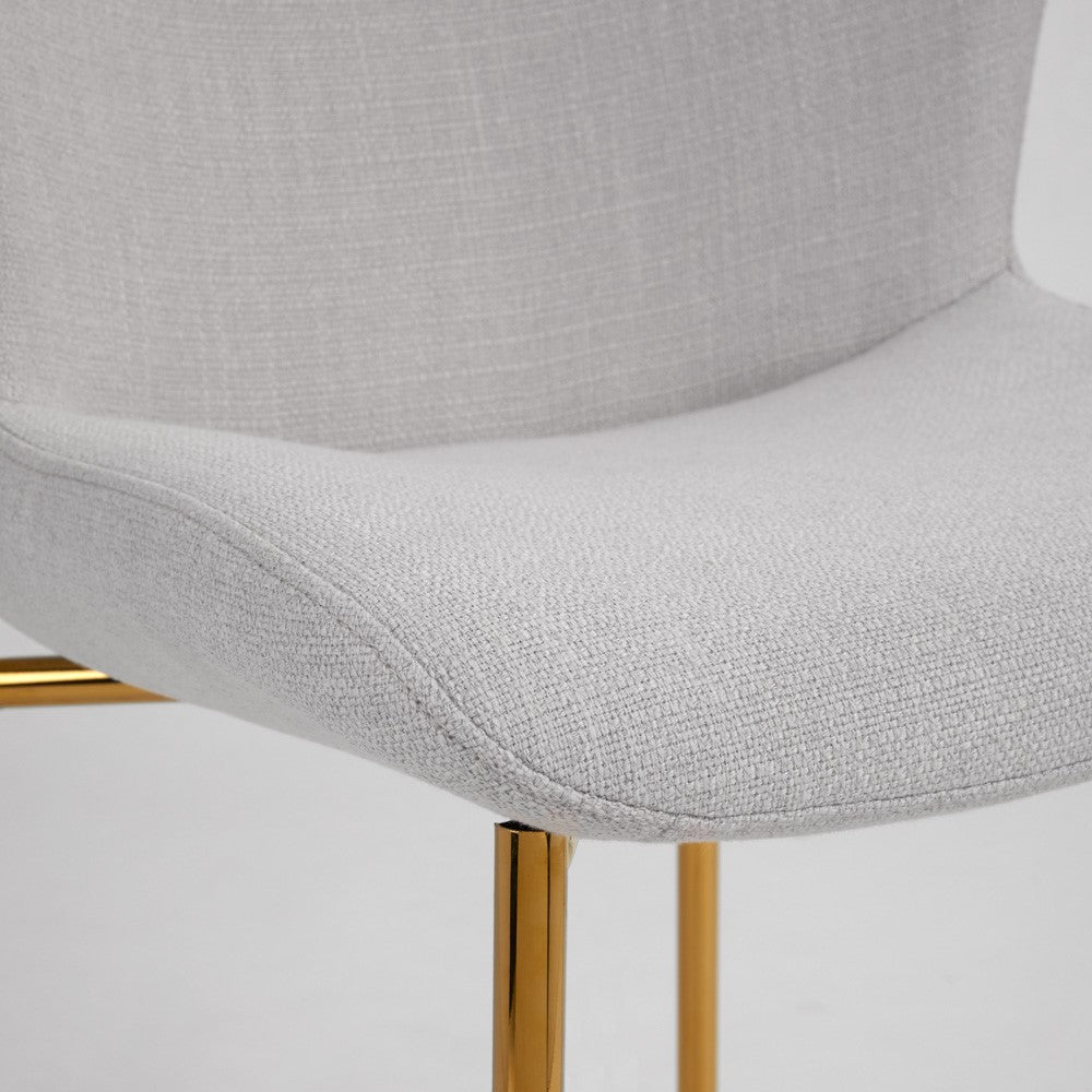 Bruno Dining Chair - Gold - Ella and Ross Furniture