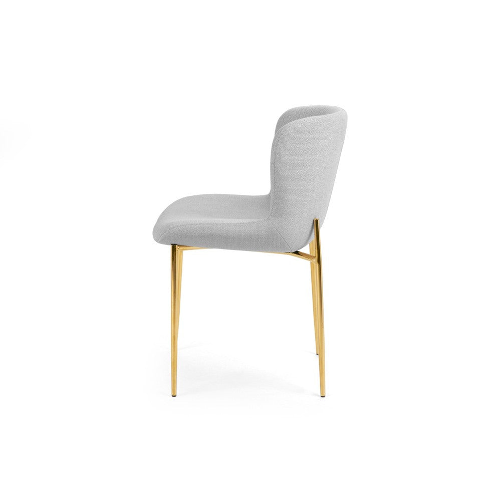 Bruno Dining Chair - Gold - Ella and Ross Furniture