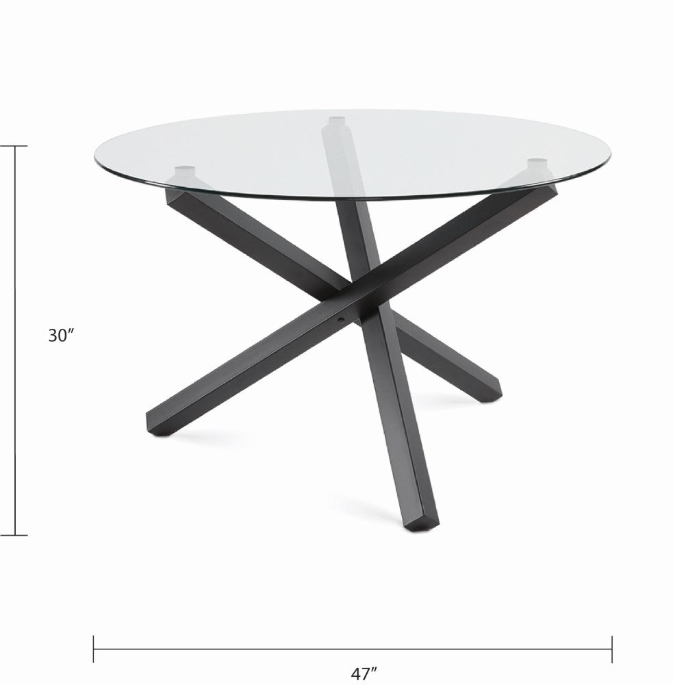 Chester Black Dining Table - Ella and Ross Furniture