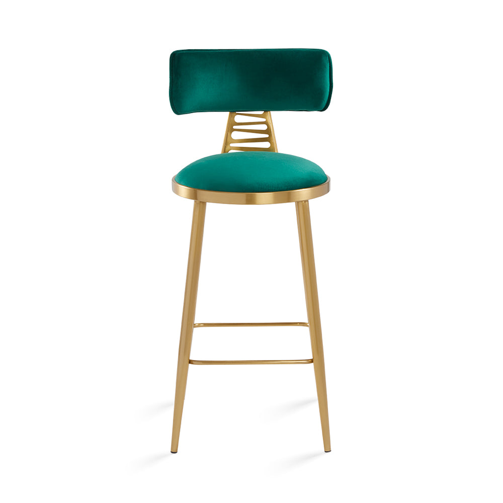 Cleo Velvet Counter Stool - Ella and Ross Furniture