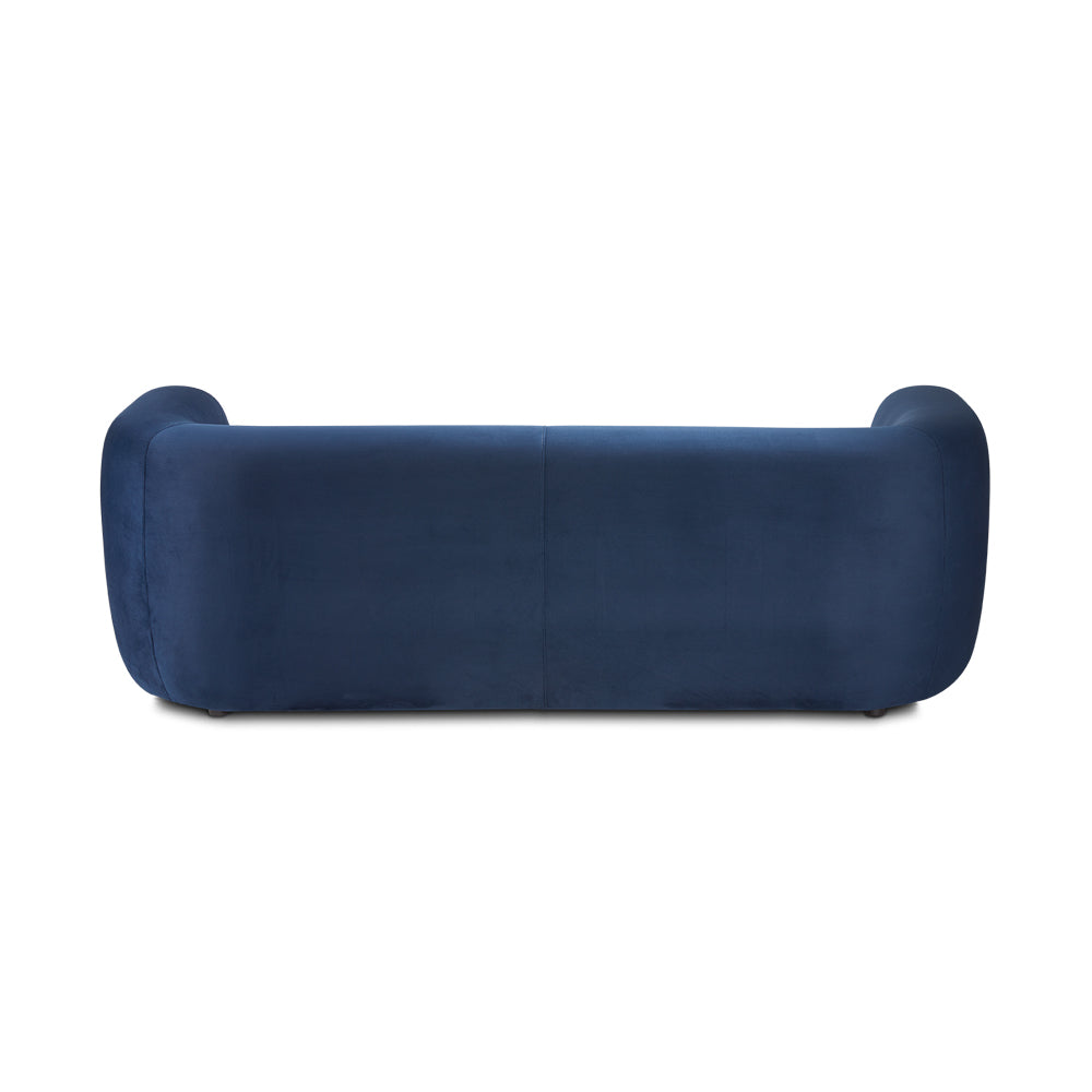 Dominica Tubular Blue Velvet Sofa - Ella and Ross Furniture