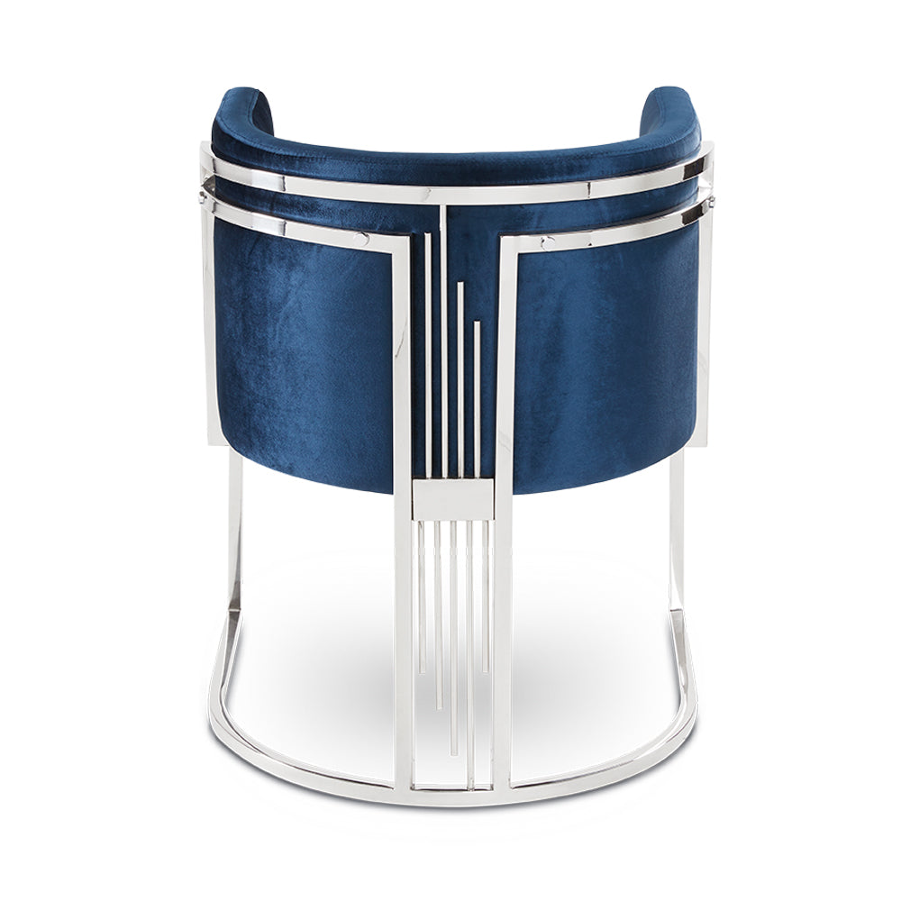 Elliot Accent Chair - Silver - Ella and Ross Furniture