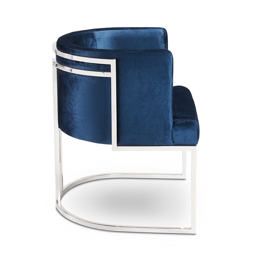 Elliot Accent Chair - Silver - Ella and Ross Furniture