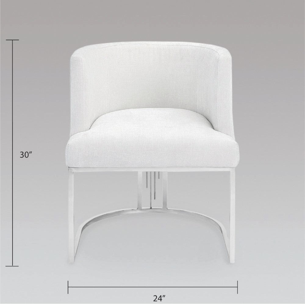 Elliot Accent Chair - Silver - Ella and Ross Furniture
