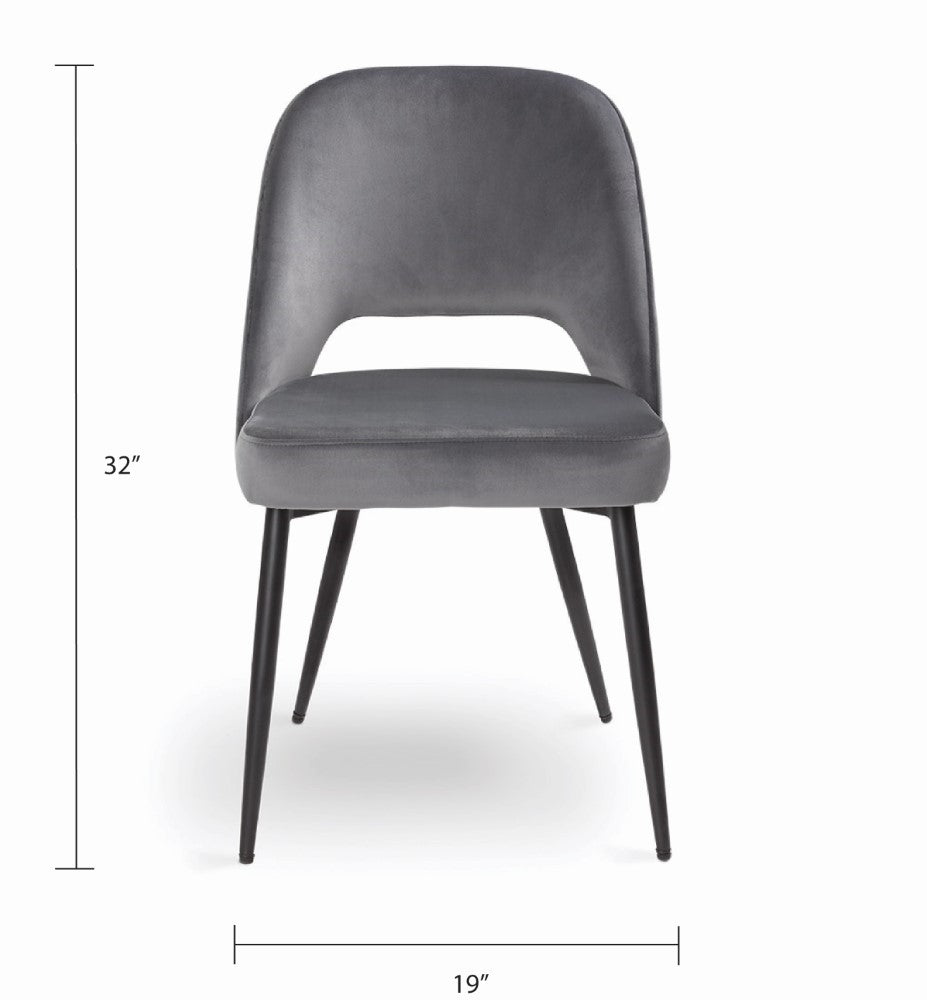 Eunice Velvet Dining Chair - Ella and Ross Furniture